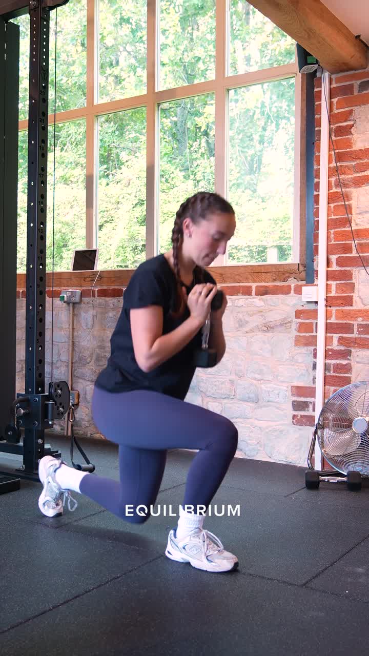 Equilibrium Studios — The reverse lunge